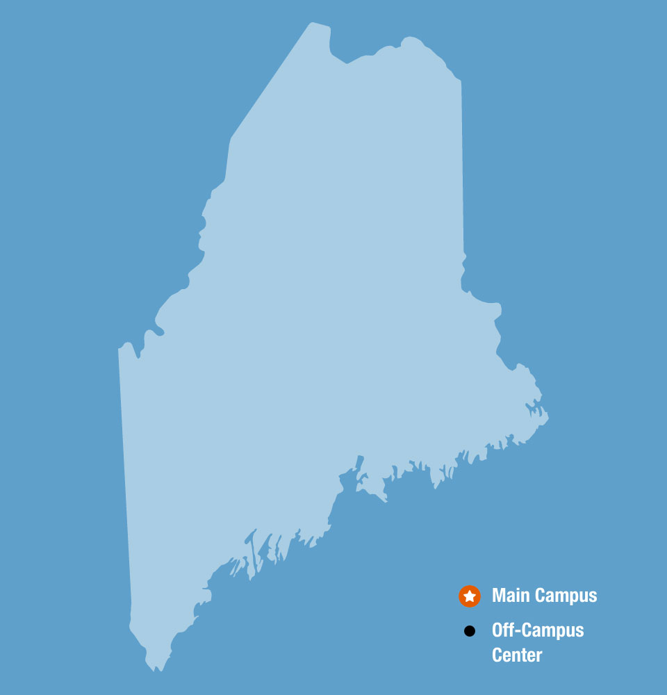 Map of Maine